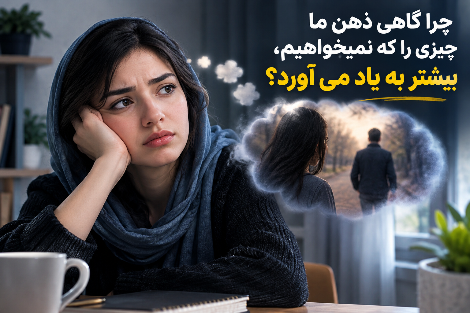 چرا گاهی ذهن ما چیزی را که نمیخواهیم ،بیشتر به یاد میاورد ؟