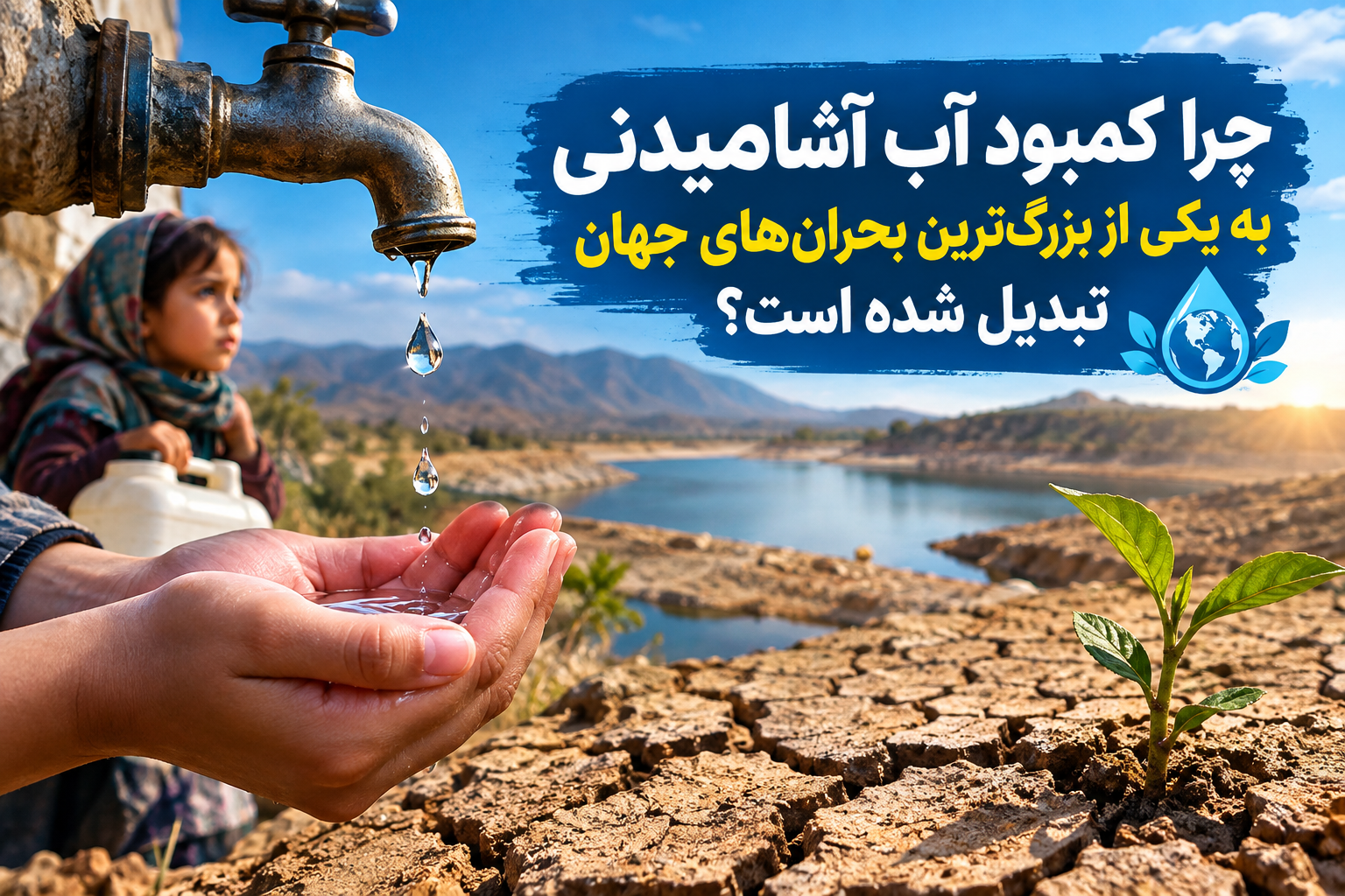 چرا کمبود آب آشامیدنی به یکی از بزرگترین  بحران های جهان تبدیل شده است ؟