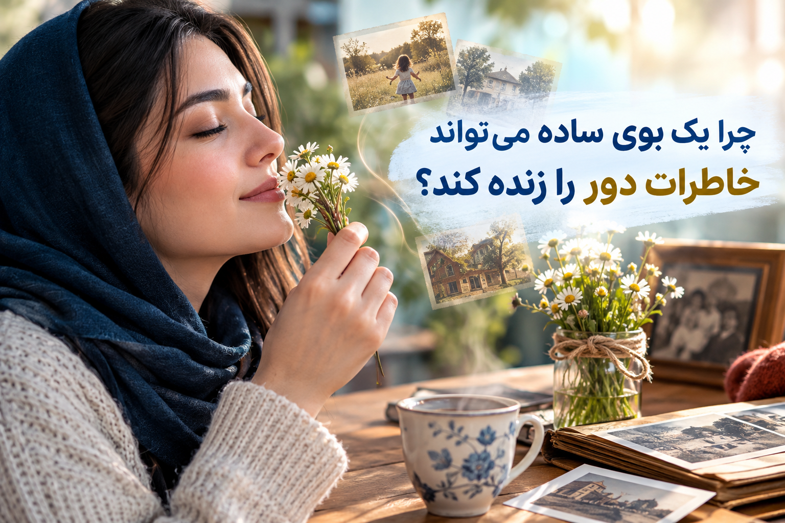 چرا یک بوی ساده می‌تواند خاطرات دور را زنده کند؟