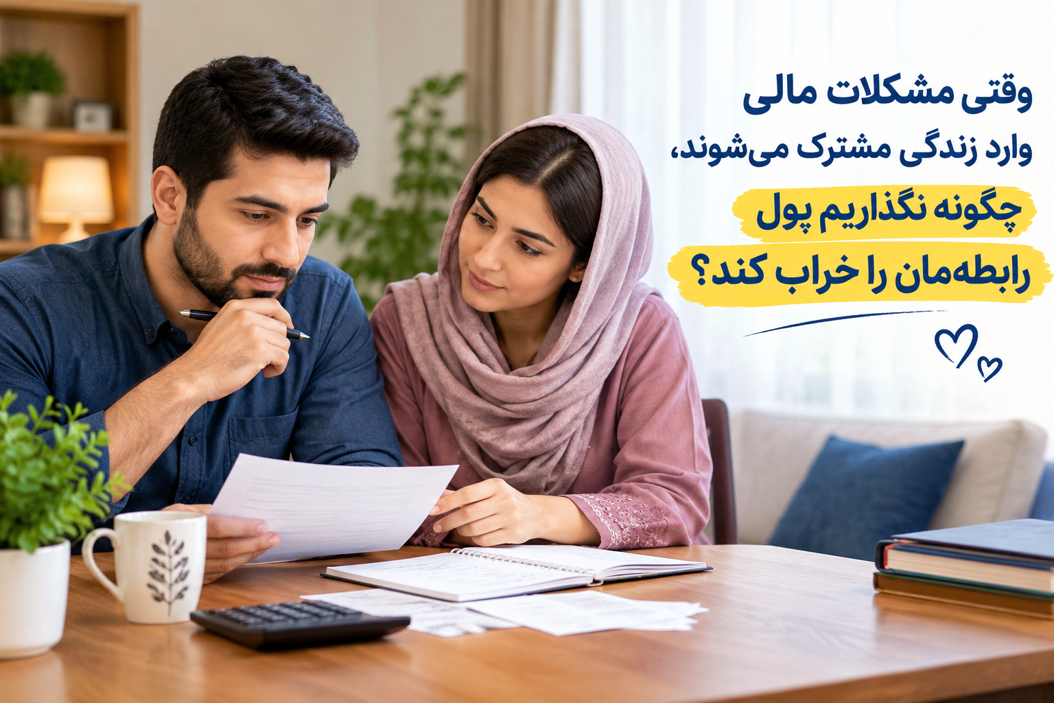 وقتی مشکلات مالی وارد زندگی مشترک می‌شوند، چگونه نگذاریم پول رابطه‌مان را خراب کند؟