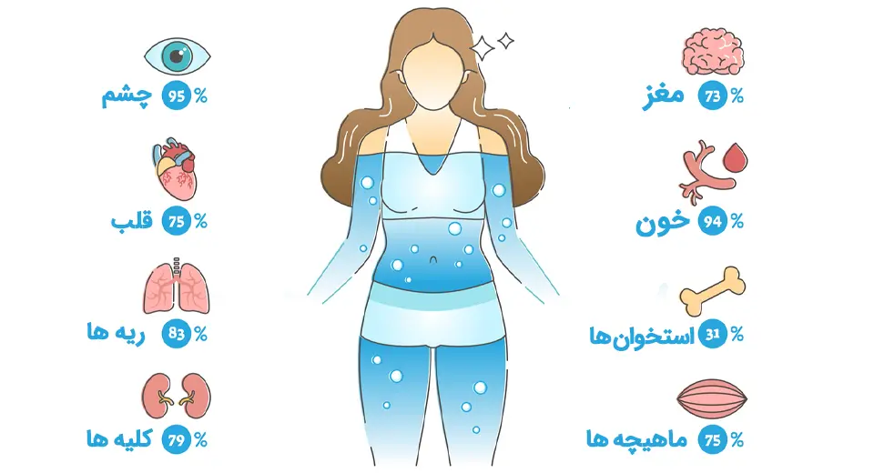 فواید نوشیدن آب برای بدن
